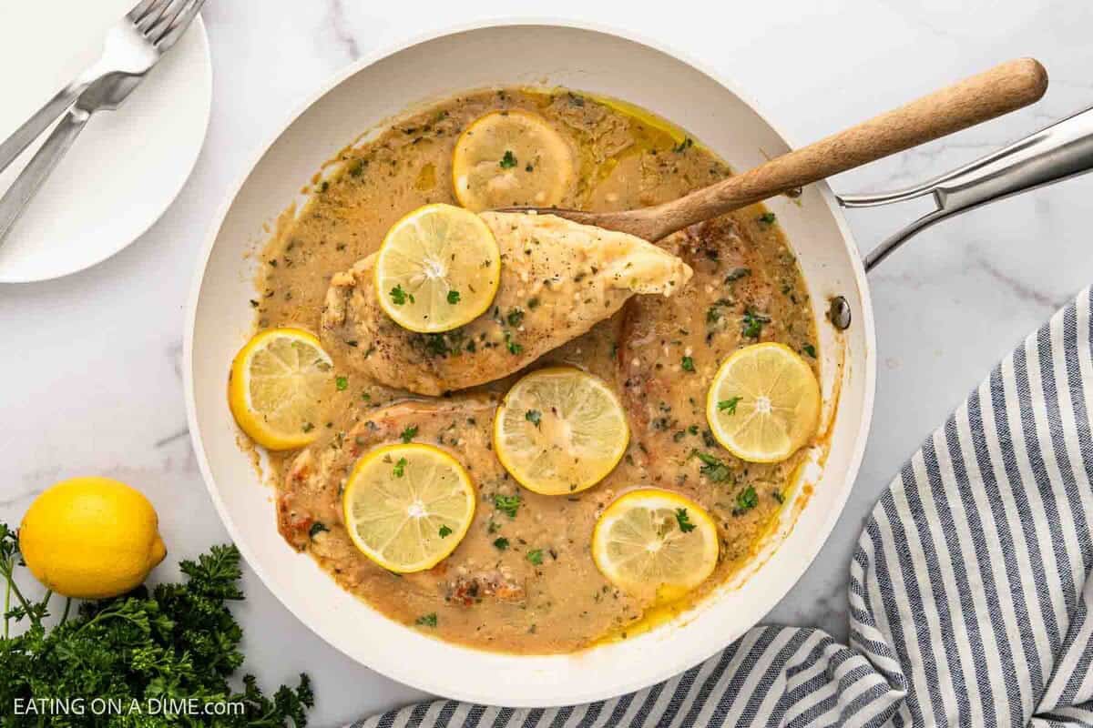 Easy Creamy Lemon Garlic Chicken: Restaurant Flavor in Simple Steps